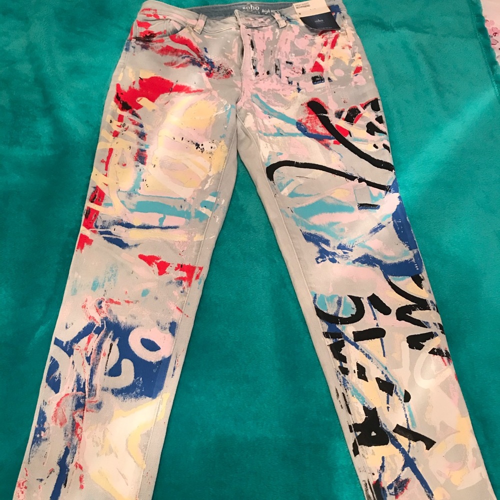 High waist jeans